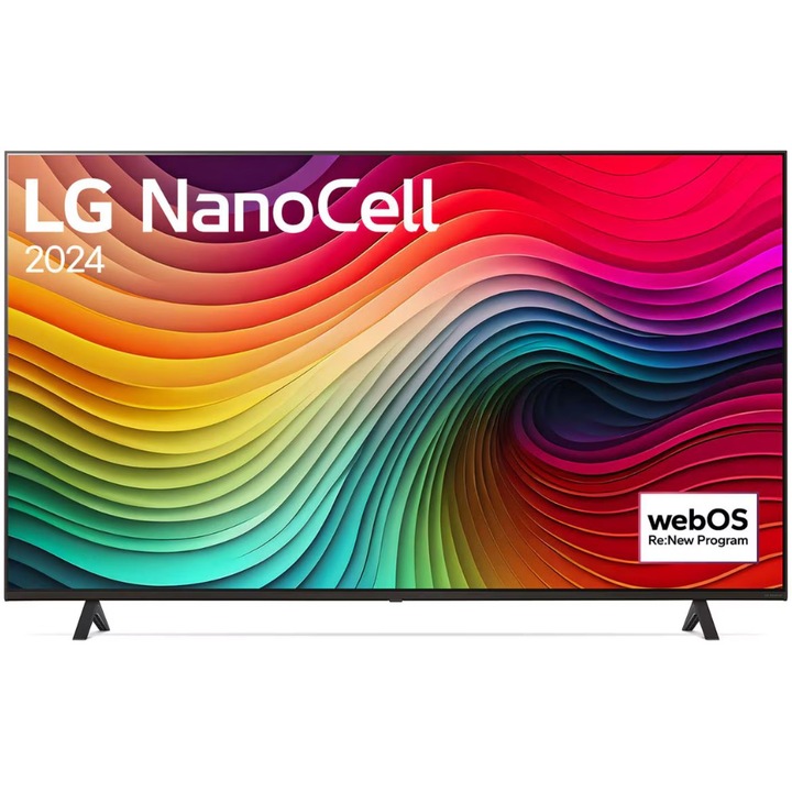 Televizor LG NanoCell LED 65NANO82T3B, 164 cm, Smart, 4K Ultra HD ...