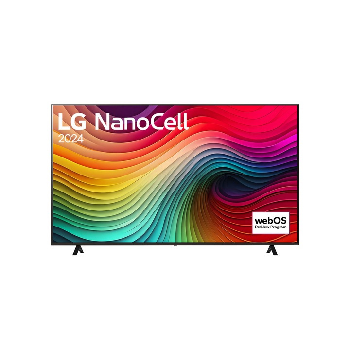 LG 75NANO82T3B NanoCell Smart TV, LED TV, LCD 4K Ultra HD TV, HDR, 189 cm