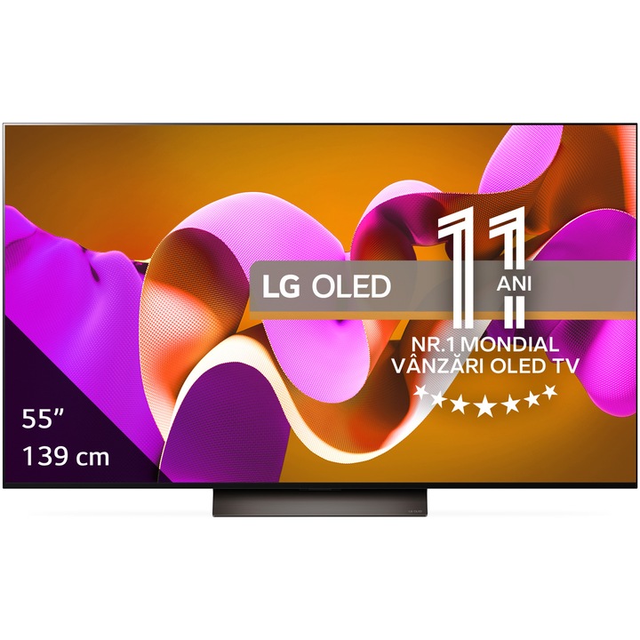 Телевизор LG OLED evo 55C42LA, 55" (139 см), Smart, 4K Ultra HD, 100Hz, Клас G (Модел 2024)
