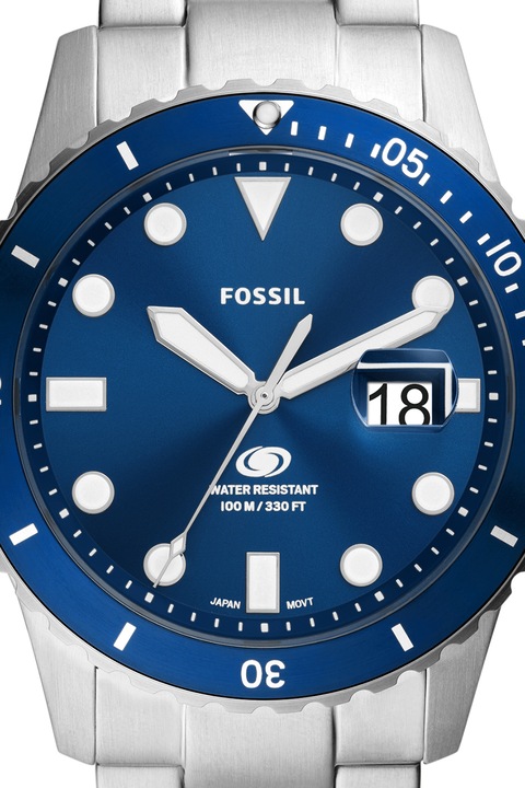 Fossil, Часовник от неръждаема стомана, Сребърен