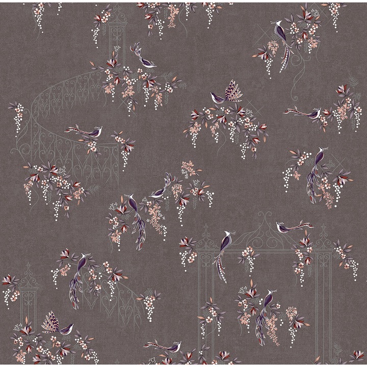 Tapet DEGRETS 1556 hartie Nino maro, 0.53m x 10.05m, 5.3 mp