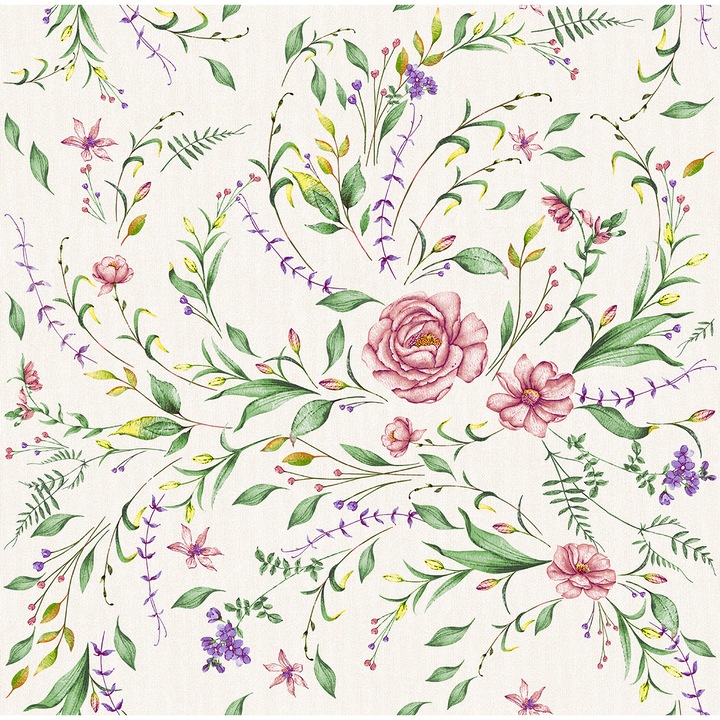 Tapet DEGRETS 1558 hartie Madlen, 0.53m x 10.05m, 5.3 mp