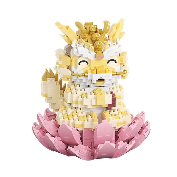 Set de constructie dragon Zen, 14+ ani, decorativ