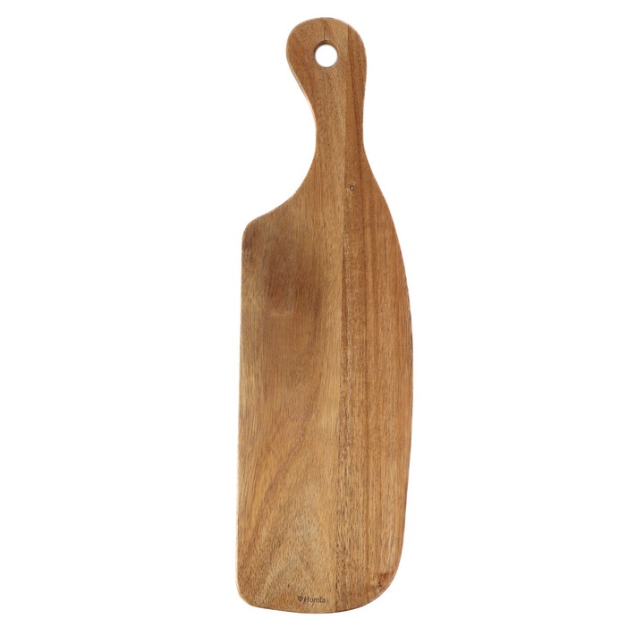 Tocator de bucatarie Tabla neregulata din lemn MOOKA 52x15, 5 cm HOMLA