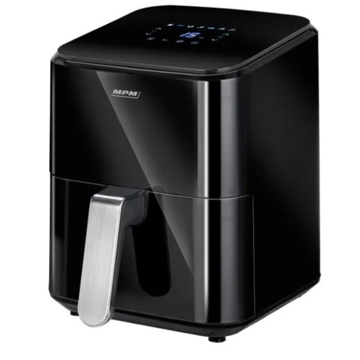 Friteuza, MPM, 1400 W, 4.5 l, LED, Negru