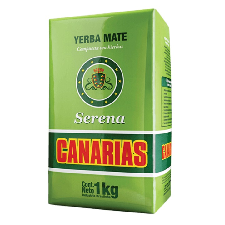 Yerba Mate Tea, Canarias Serena, Menta, 1kg