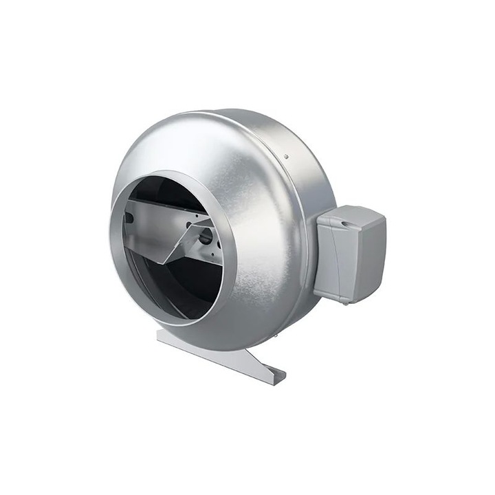 Центробежен вентилатор MARS 250, Дебит 1020 mc/h, Метален корпус, Диаметър Ø250mm