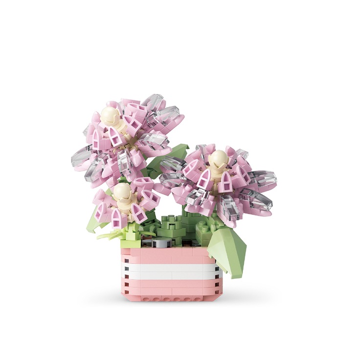 Set de constructie, Vaza cu Flori, 392 piese, 14+ ani