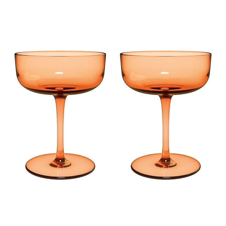 Комплект 2 чаши за шампанско Like apricot, Villeroy&Boch, 190 мл, кристализирана чаша-431515