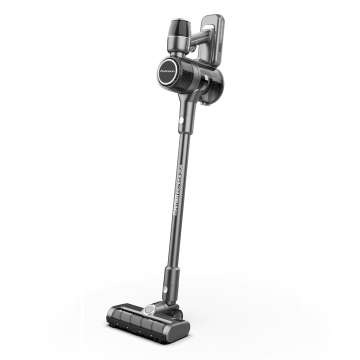 Aspirator vertical 2 in 1, Rohnson Mamba Extreme Plus M7, 370 W, 25.2 V, 2500 mAh, 80 dB, cyclone, 0.5 L, 29 kPa, autonomie 55 min