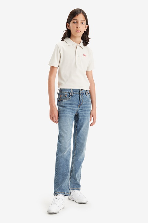 Levi's, 551Z Authentic straight fit farmernadrág, Púderkék, 140 CM