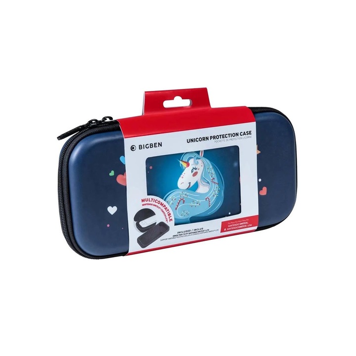 Borító Nacon 3d Unicorn Pouch - Nintendo Switch