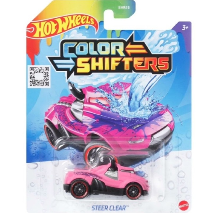 Hot Wheels метална количка, промяна на цвета Steer Clear