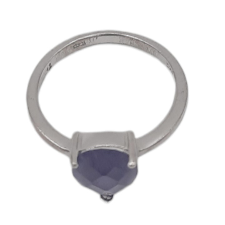 Inel Argint 925 cu piatra de Quartz mov Angelica Marime 14