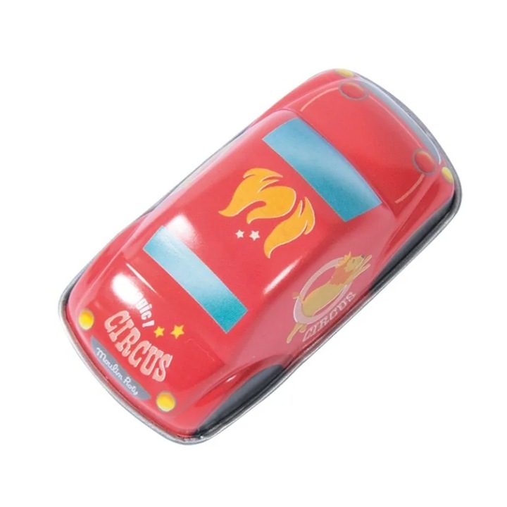 Ретро метална кола, червена, Circus, Moulin Roty