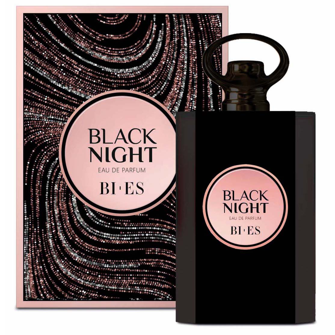 Apa de parfum pentru femei Black Night , Bi-Es, 100 ml