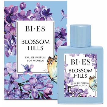 Apa de parfum pentru femei Blossom Hills, Bi-Es, 100 ml
