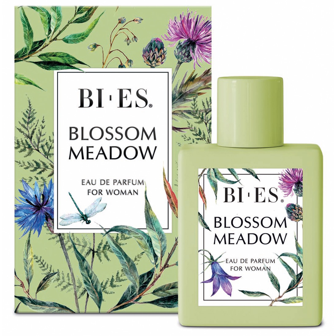 Apa de parfum pentru femei Blossom Meadow, Bi-Es, 100 ml