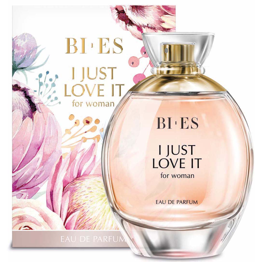 Apa de parfum pentru femei Just Love It, Bi-Es, 100 ml
