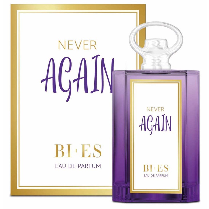 Never Again Eau de Parfum nőknek, Bi-Es, 100 ml