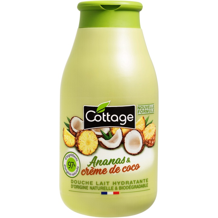 Tusfürdő Cottage, Ananász és Kókusz, 250 ml