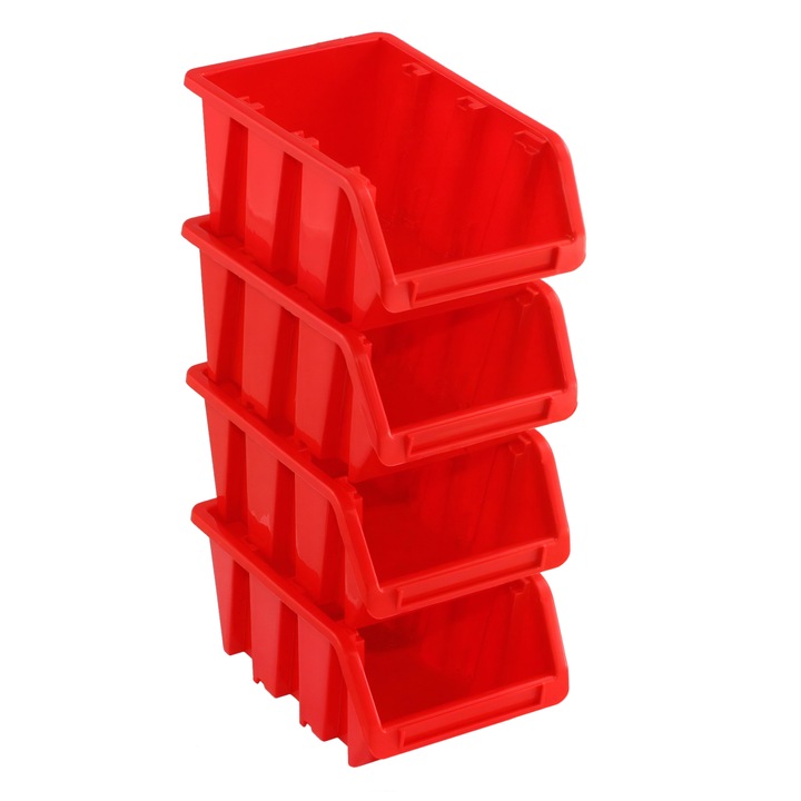 Prosperplast TRUCK 40 szerszámrendező, műanyag, piros, 39x24x18cm