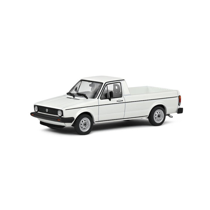 Modell autó Volkswagen Caddy fehér 1990, 1:43 Solido