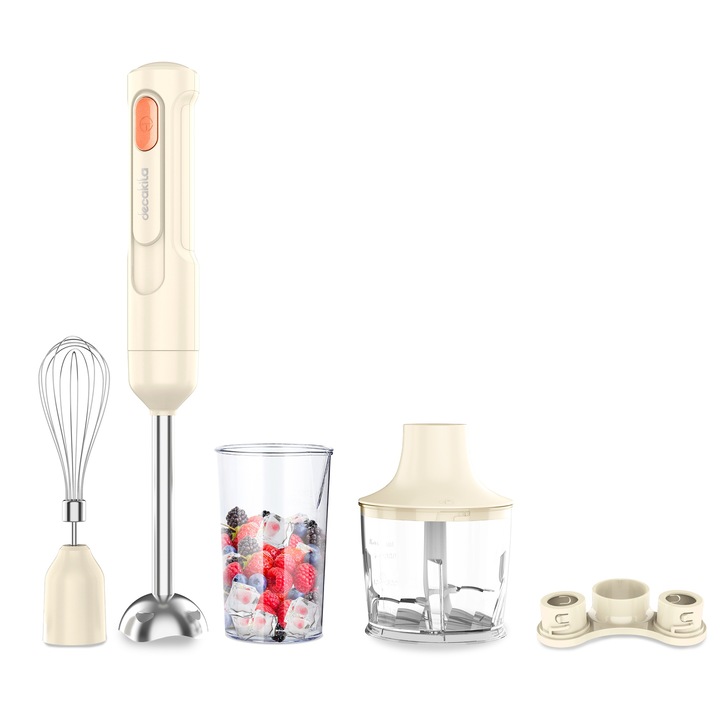 Blender vertical fara fir Decakila, 5in1, 60W, DC 7.4V, 1.5Ah