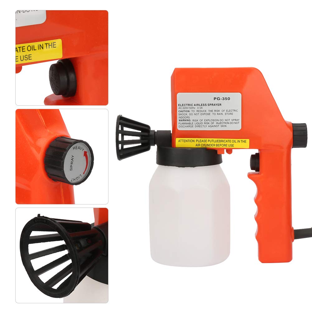 Електрически бояджийски пистолет с налягане, полупрофесионален, 75w ...