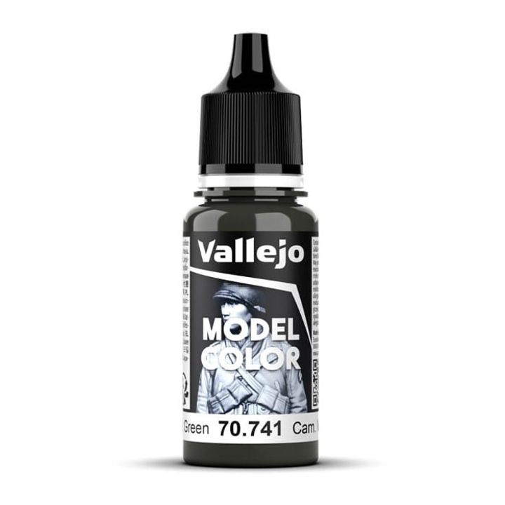 Festék 70.741 Camo Black Green, Vallejo Model Color, 18ml