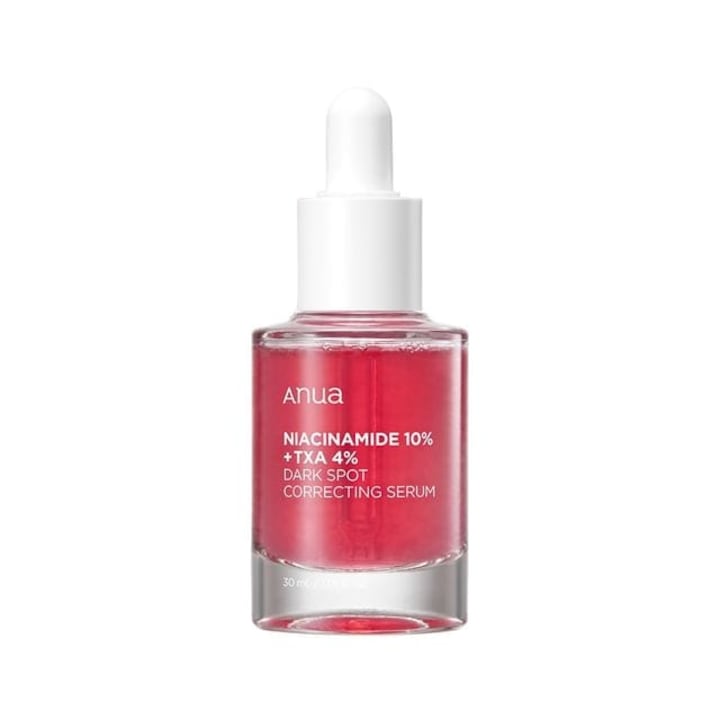 Pigmentfoltok korrekciójára szolgáló szérum, Anua, Niacinamide 10% + TXA 4% Dark Spot Correcting Serum, 30 ml