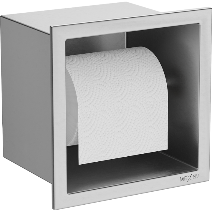 WC papír tartó, Mexen, 14939, Acél, Inox