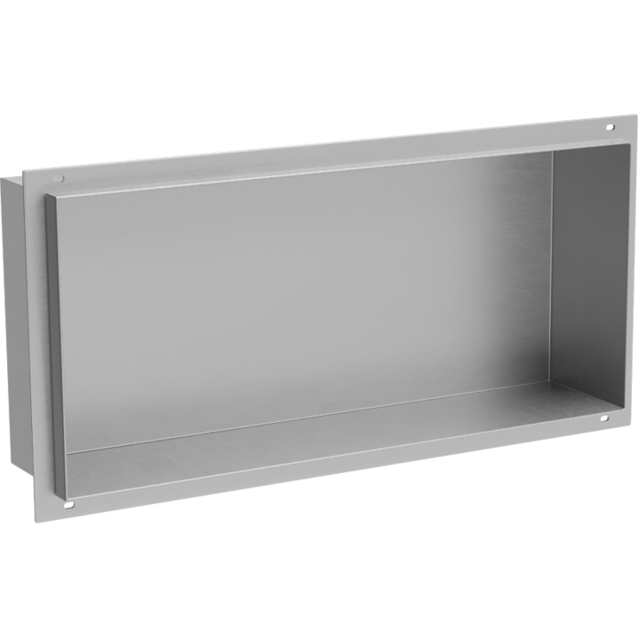 Рафт за вграждане без маскираща яка, Mexen, 14906, Стомана, Неръждаема стомана