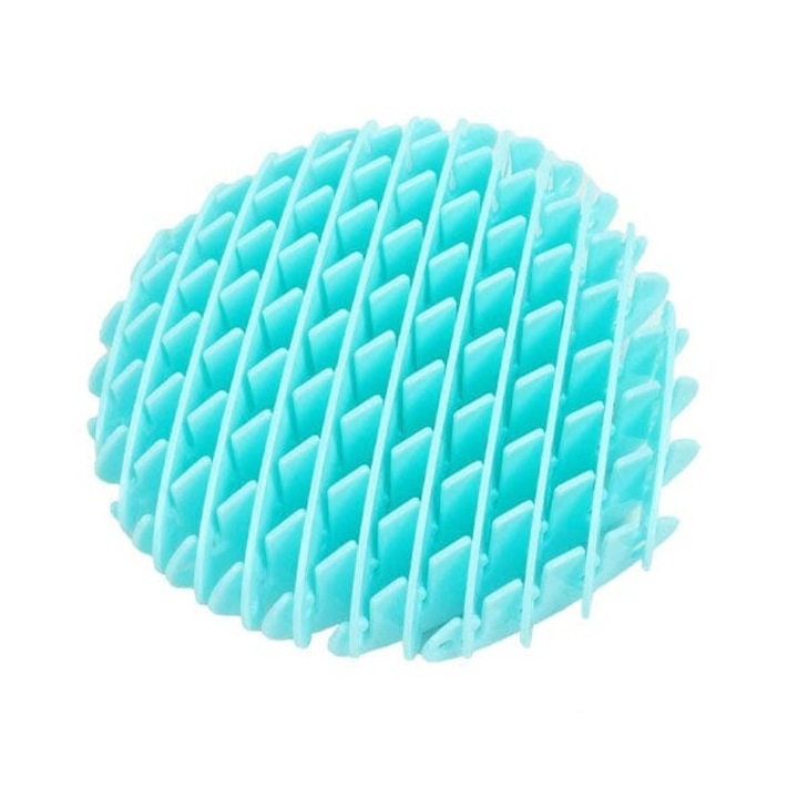 Интерактивна антистрес играчка Worm Fidget Toy, гъвкава и формовъчна, 25 см, фосфоресциращо синьо