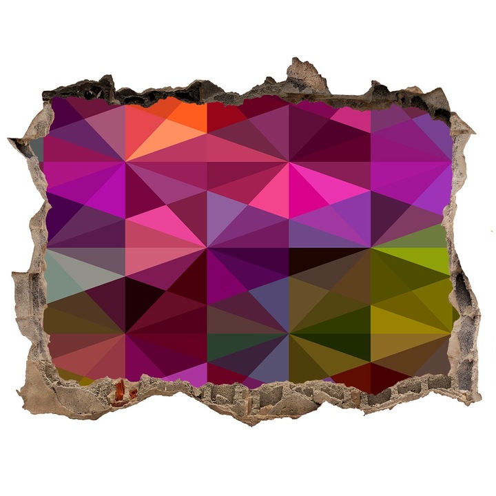 Autocolant decorativ. gaura in perete. Tulup. Gaura in perete. 95x64 cm. 010120080110000005919