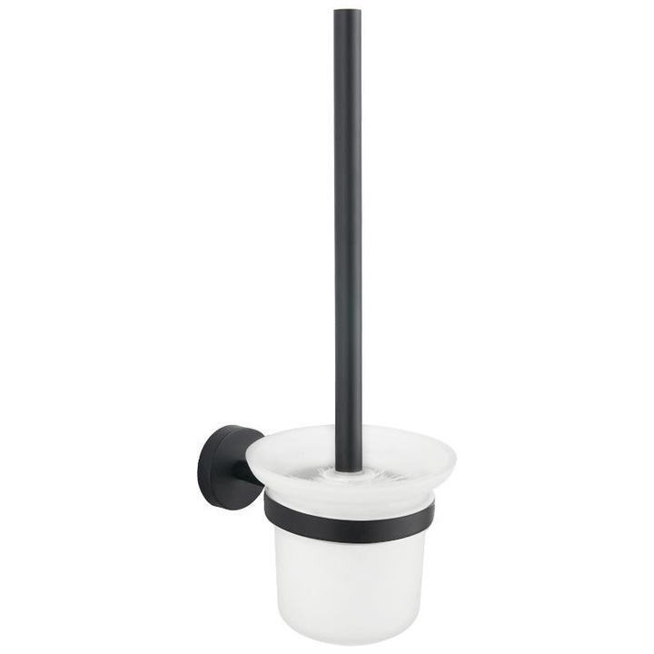 WC-kefe, Mexen, 427, Üveg, Fém, Fekete