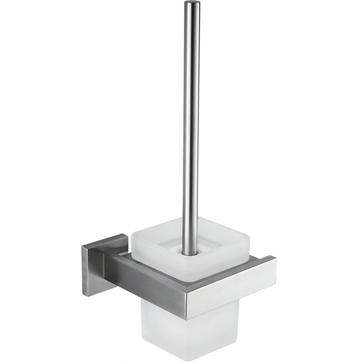 Perie de toaleta, Mexen, 5064, Sticla, Otel, Crom