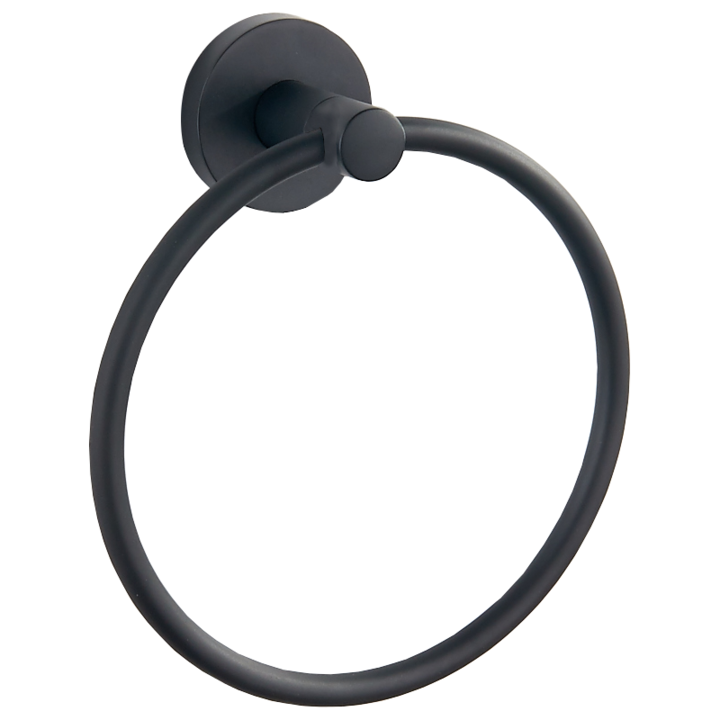 Törülközőtartó, Mexen, 638, Fém, Fekete