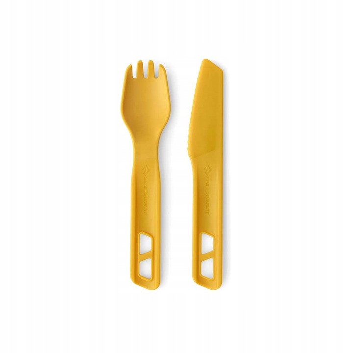 Комплект прибори Sea To Summit Passage, 2 части, полипропилен, жълт, 16см