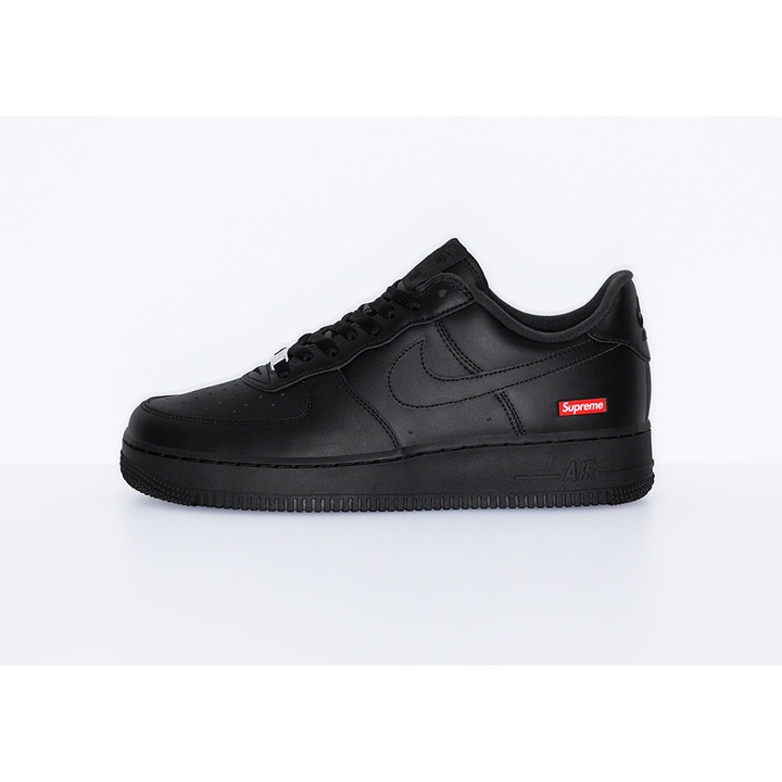 Pantofi Sport, Nike, Air Force 1 Low Supreme Black, Negru, 42 EU