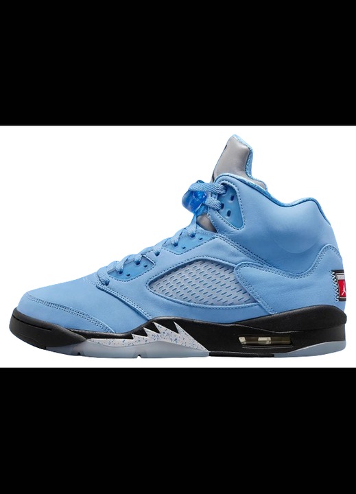 Мъжки обувки Jordan 5 Retro UNC University Blue 473, Син, 42.5