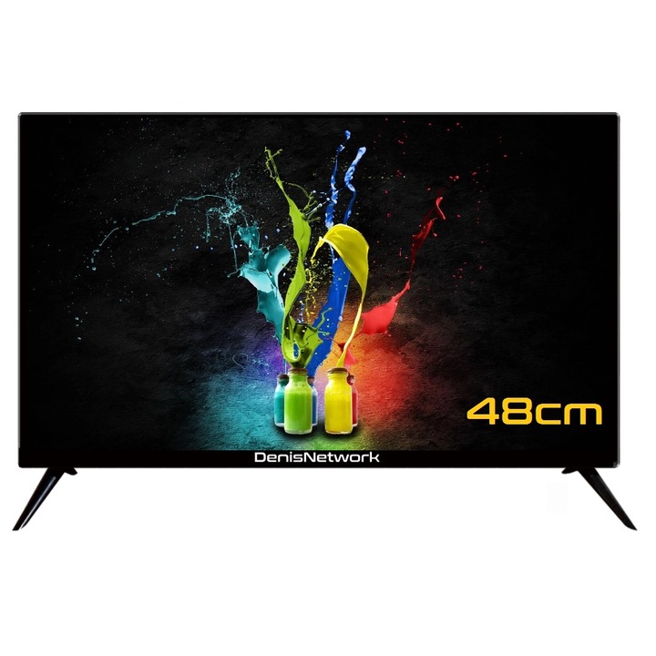 Телевизор 48 cm, LED, Full HD, CI+, DVB-C, DVBS2, T, T2, USB Player, Class A, DenisNetwork™
