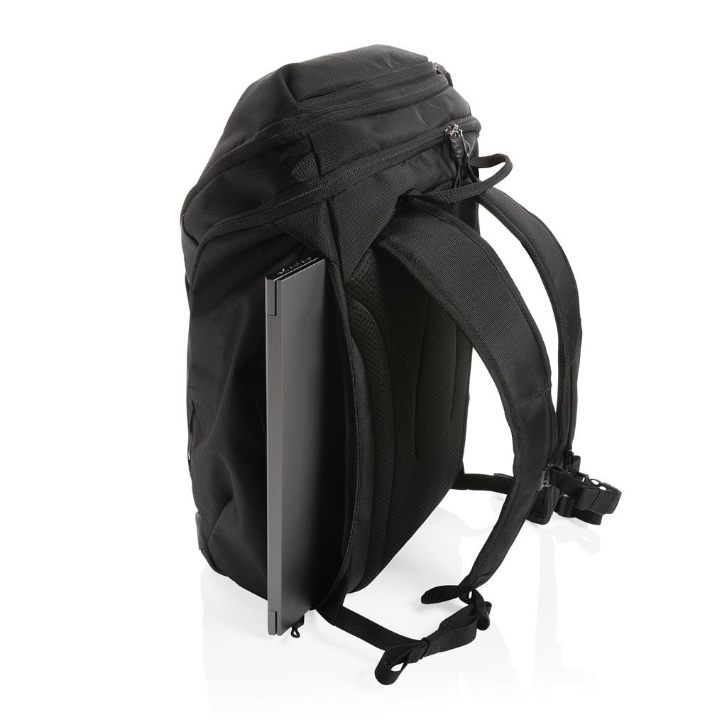 Rucsac laptop Swiss Peak AWARE™ RPET de 15,6 inchi