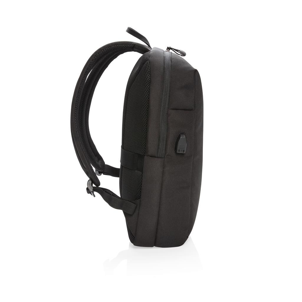 Rucsac laptop Swiss Peak AWARE™ RFID si USB A