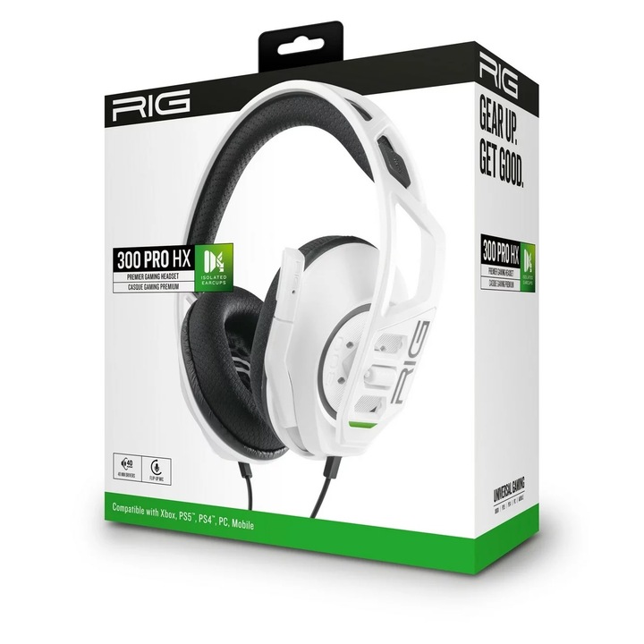 NACON RIG 300 PRO HX Gaming Headset Xbox, Fehér