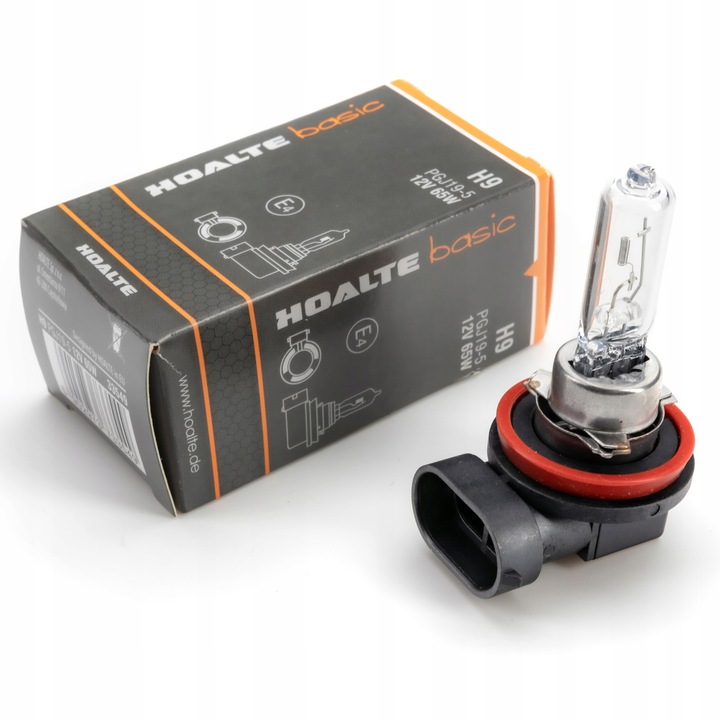 Bec Auto Auxiliare Cu Halogen, Hoalte, H9, 12V, 35W PGJ19-1, E4, Sticla, Transparent