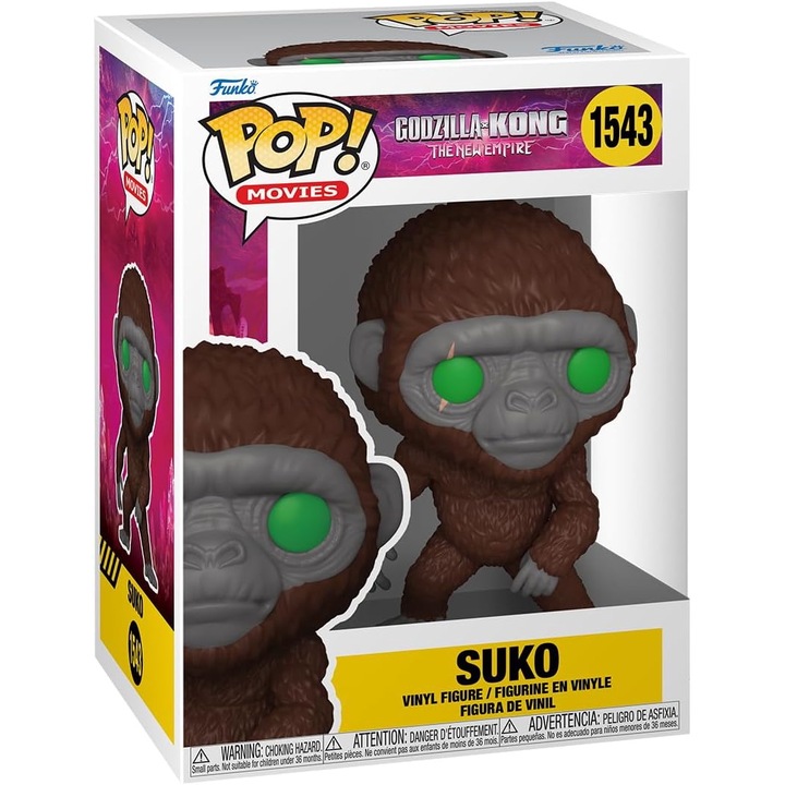 Фигурка Pop! Godzilla x Kong: The New Empire: Suko, Maro, см