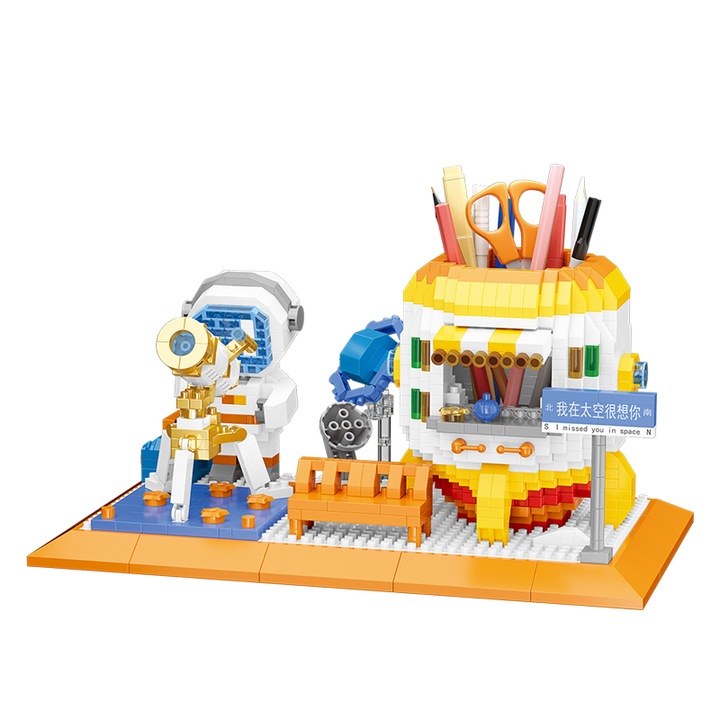 Set de constructie, 1458 piese, pentru fete, 14+ ani