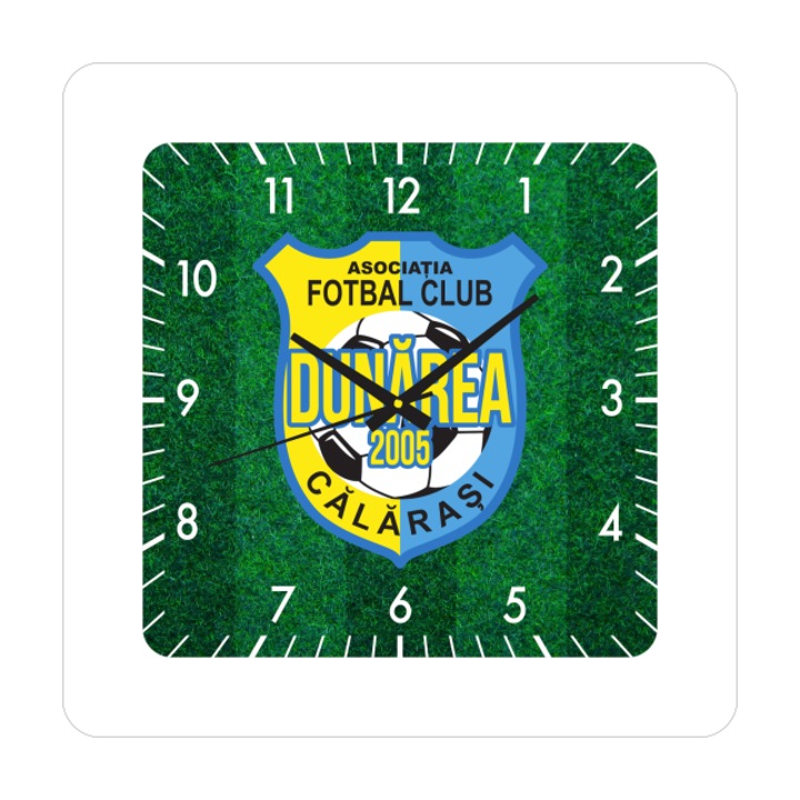 Стенен часовник AFC Dunarea Calarasi, 30x30 см