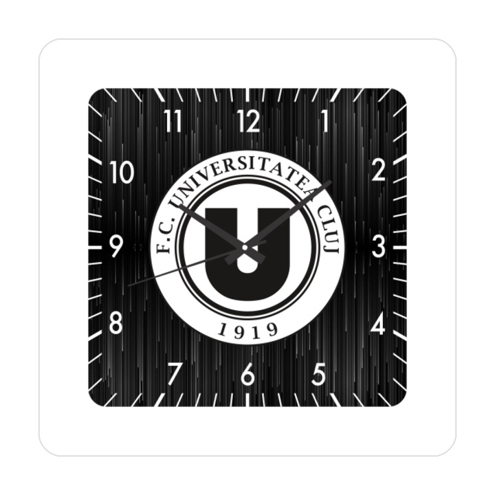 Стенен часовник FC U Cluj, 30x30 см
